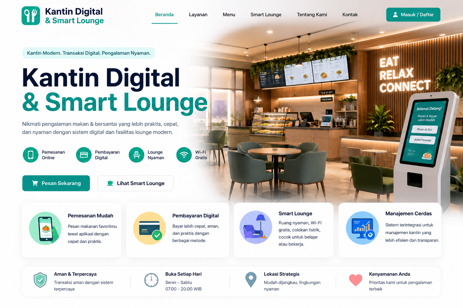 Kantin Digital & Smart Lounge